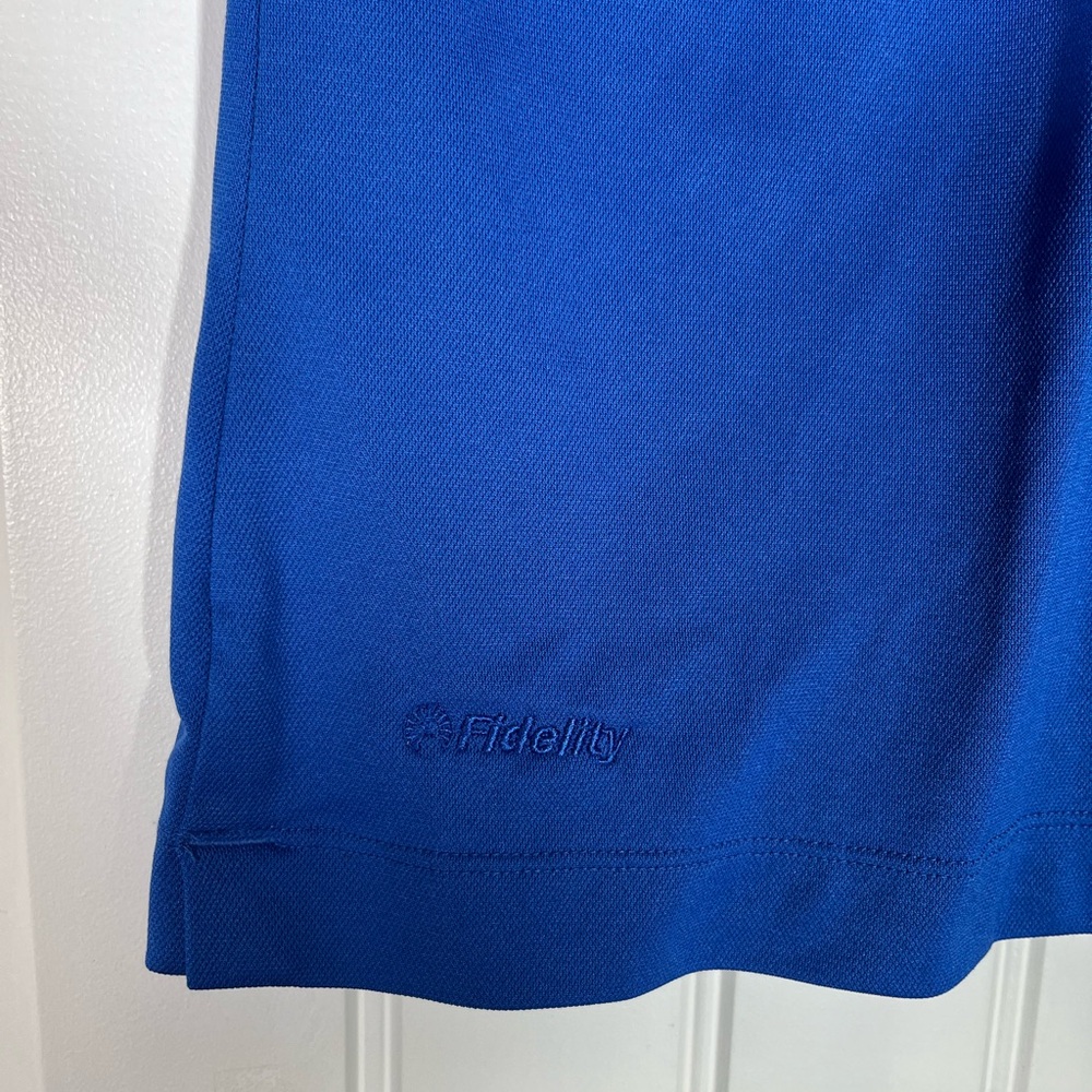 Nike Golf Dri Fit Women's Blue Polo Shirt - Picture 2 of 7